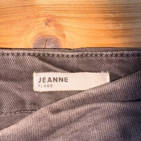 Dear John Jeans Womens 29 Brown Jeanne Flare High Rise Denim Jeans - Picture 3 of 9